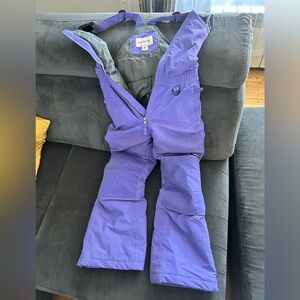 Kids Iron Knee Insulated Winter Snow Bibs (snow pants)